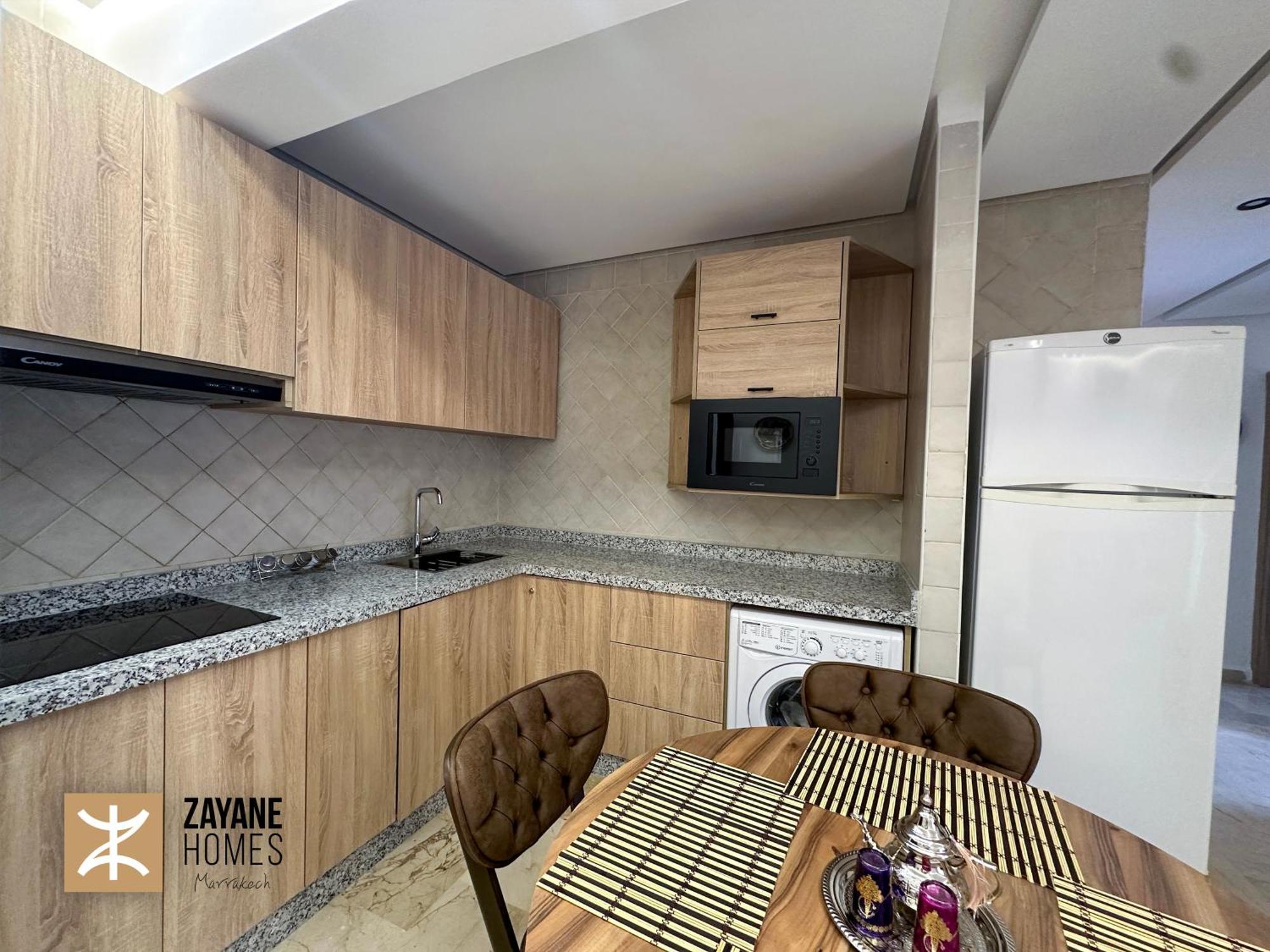 Premium Hivernage Amazigh 2Br Flat - Zayane Homes Marakéš Exteriér fotografie
